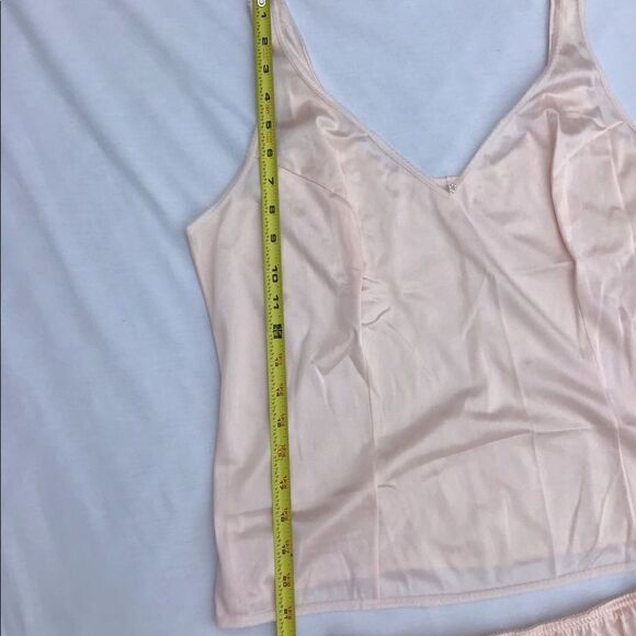 Vintage Pink Camisole Slip Skirt 2-Piece Set - Picture 8 of 9